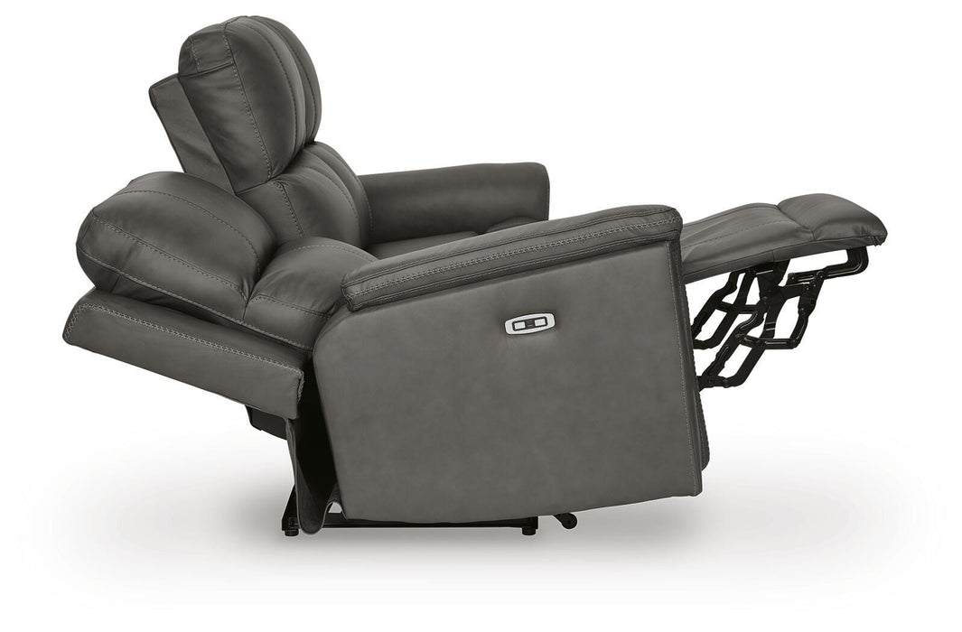 Bleckley Power Reclining Sofa - Bargain Furniture (Detroit, MI)