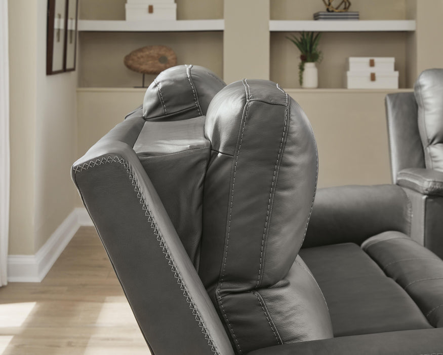 Bleckley Power Reclining Sofa - Bargain Furniture (Detroit, MI)