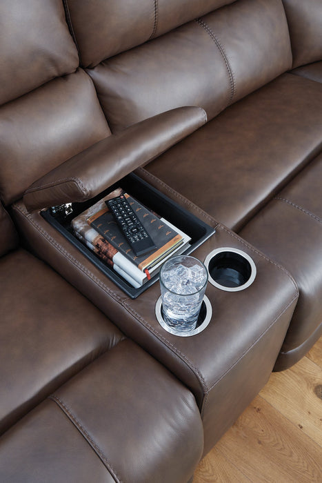 Bleckley Power Reclining Sectional - Bargain Furniture (Detroit, MI)