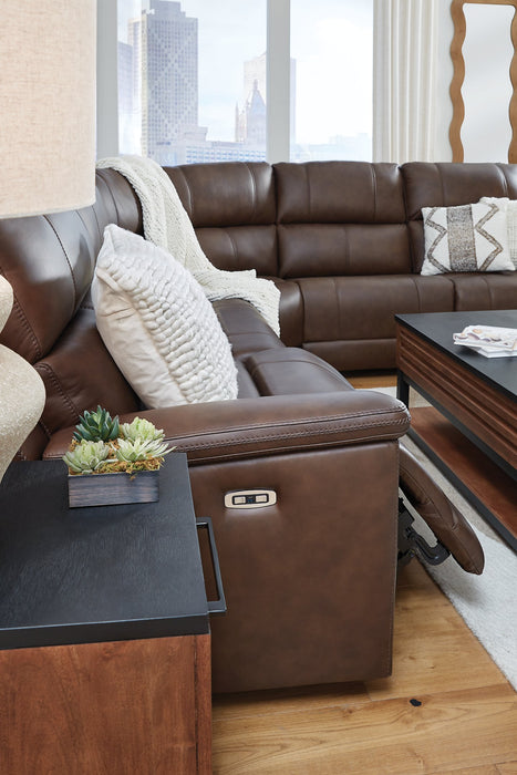 Bleckley Power Reclining Sectional - Bargain Furniture (Detroit, MI)