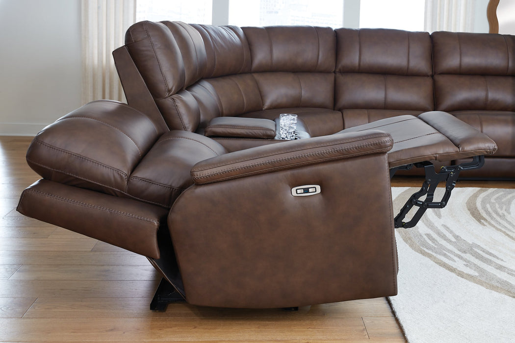 Bleckley Power Reclining Sectional - Bargain Furniture (Detroit, MI)