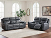 Bexhurst Reclining Living Room Set - Bargain Furniture (Detroit, MI)