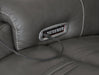 5Z - Pittson Power Sectional Reclining Sofa - Bargain Furniture (Detroit, MI)