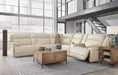 Double Deal Reclining Sectional with 2 Consoles - Bargain Furniture (Detroit, MI)