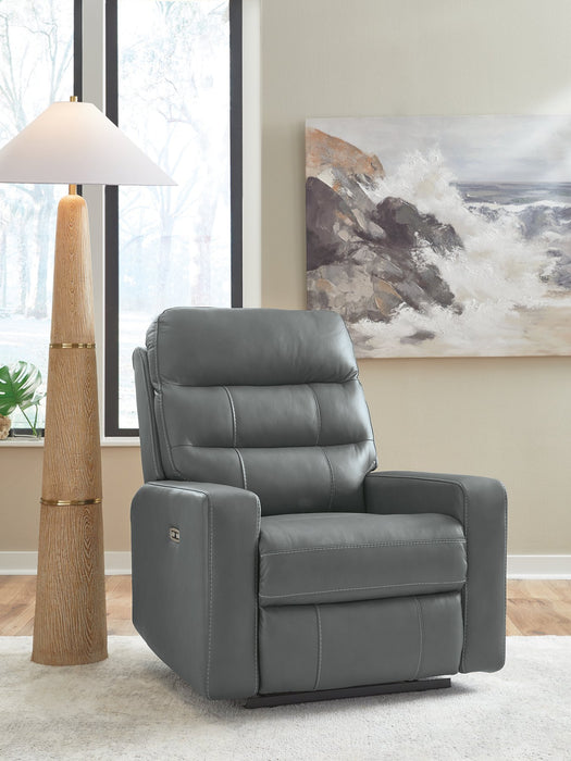 Pennacle Pier Power Recliner - Bargain Furniture (Detroit, MI)