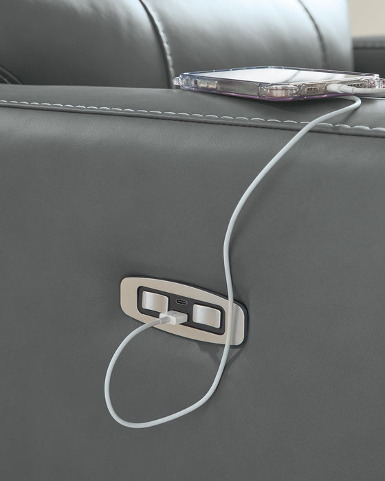 Pennacle Pier Power Recliner - Bargain Furniture (Detroit, MI)