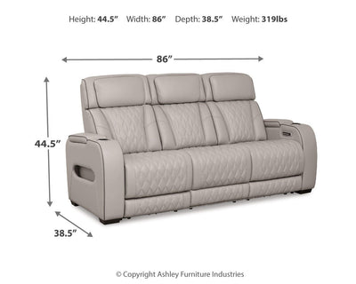 Boyington Power Reclining Sofa - Bargain Furniture (Detroit, MI)