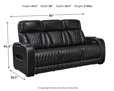 Boyington Power Reclining Sofa - Bargain Furniture (Detroit, MI)