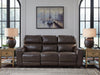 Crossplex Power Reclining Sofa - Bargain Furniture (Detroit, MI)