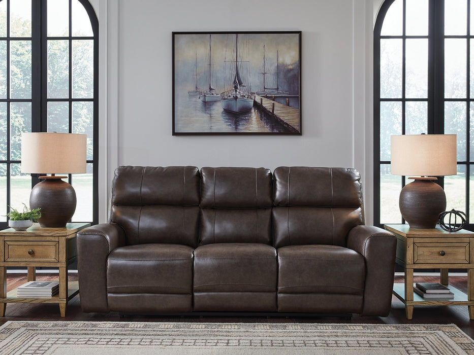 Crossplex Power Reclining Sofa - Bargain Furniture (Detroit, MI)