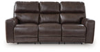 Crossplex Power Reclining Sofa - Bargain Furniture (Detroit, MI)