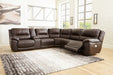 Dunleith Power Reclining Sectional - Bargain Furniture (Detroit, MI)