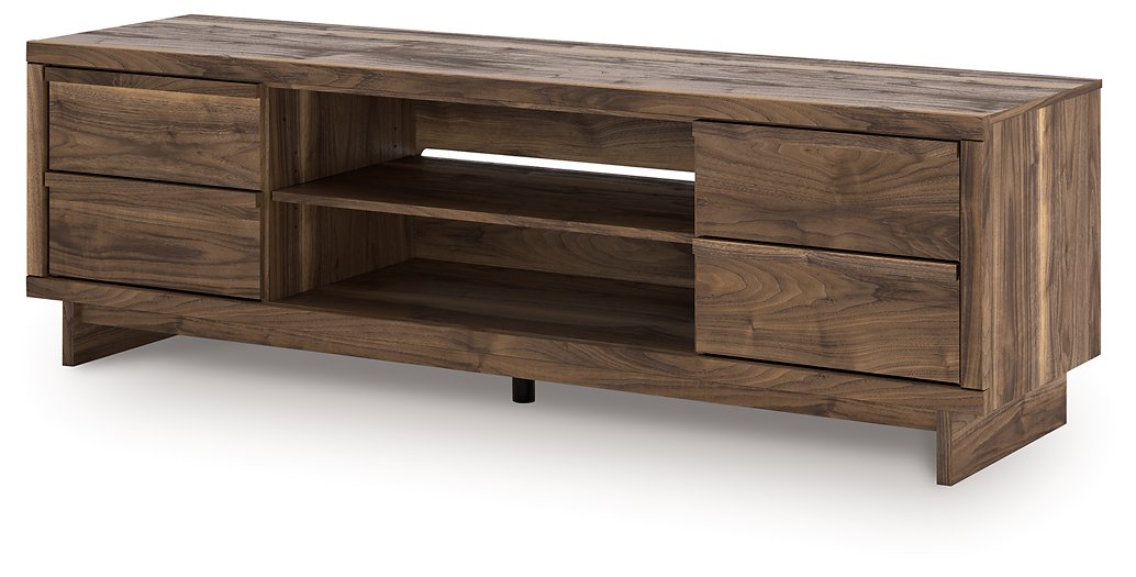 Zadilyn 72" TV Stand with Electric Fireplace - Bargain Furniture (Detroit, MI)