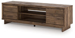 Zadilyn 72" TV Stand with Electric Fireplace - Bargain Furniture (Detroit, MI)