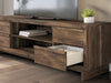 Zadilyn 72" TV Stand with Electric Fireplace - Bargain Furniture (Detroit, MI)