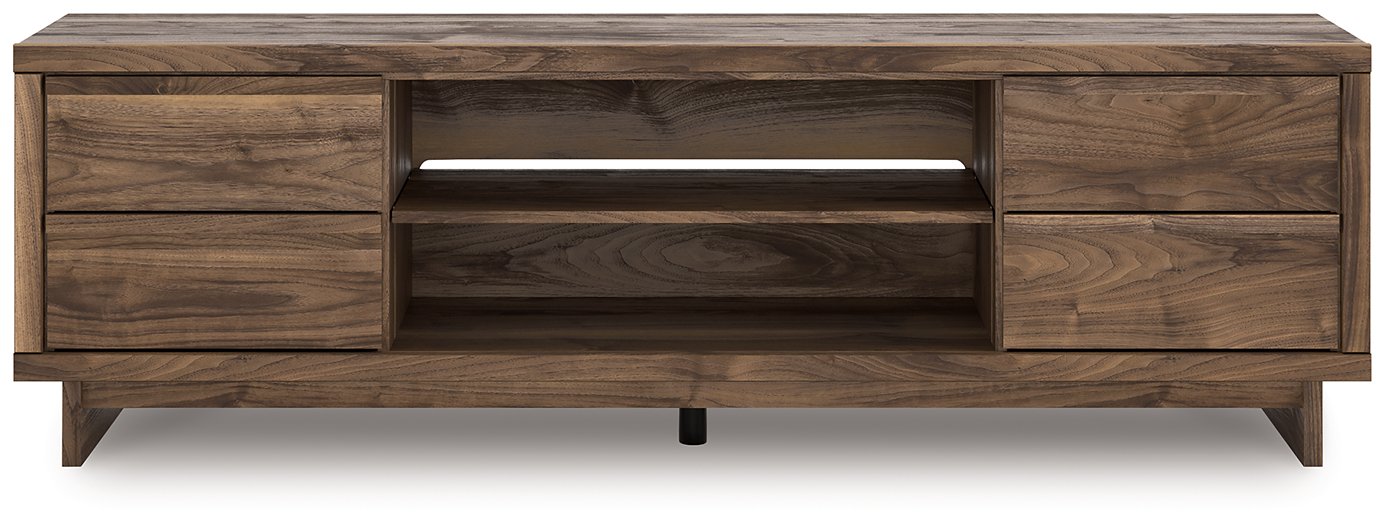 Zadilyn 72" TV Stand with Electric Fireplace - Bargain Furniture (Detroit, MI)