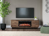 Zadilyn 72" TV Stand with Electric Fireplace - Bargain Furniture (Detroit, MI)