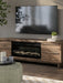 Zadilyn 72" TV Stand with Electric Fireplace - Bargain Furniture (Detroit, MI)