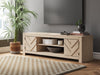 Cayboni 71" TV Stand with Electric Fireplace - Bargain Furniture (Detroit, MI)