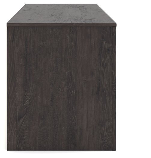 Cayboni 71" TV Stand with Electric Fireplace - Bargain Furniture (Detroit, MI)