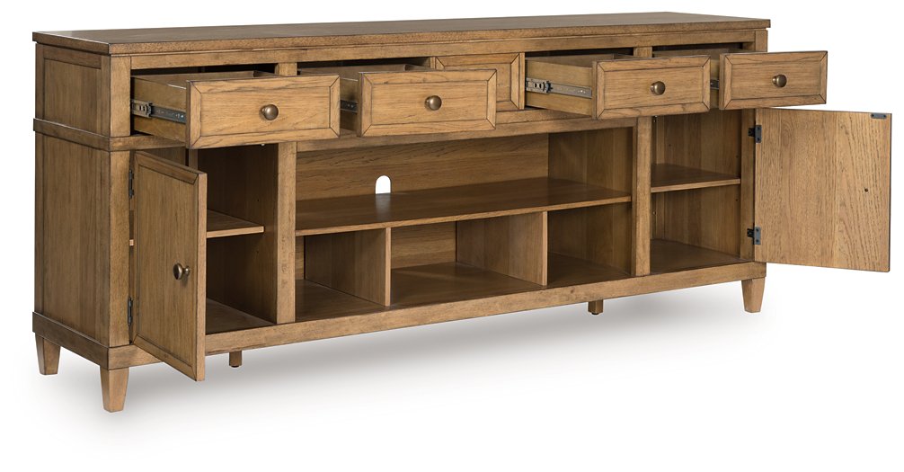 Sharlance 81" TV Stand - Bargain Furniture (Detroit, MI)