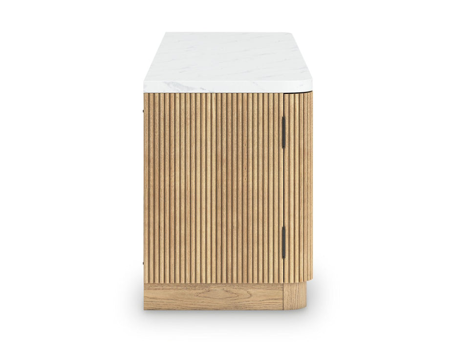 Camdill 80" TV Stand with Electric Fireplace - Bargain Furniture (Detroit, MI)