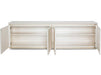 AICO Furniture London Place Media Cabinet in Creamy Pearl - Bargain Furniture (Detroit, MI)