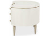 AICO Furniture London Place Desk in Creamy Pearl - Bargain Furniture (Detroit, MI)