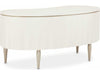 AICO Furniture London Place Desk in Creamy Pearl - Bargain Furniture (Detroit, MI)