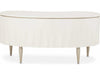 AICO Furniture London Place Desk in Creamy Pearl - Bargain Furniture (Detroit, MI)