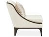 AICO Paris Chic Chair Cremini in Espresso - Bargain Furniture (Detroit, MI)