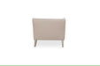 AICO Furniture Camden Court LAF Chaise in Platinum - Bargain Furniture (Detroit, MI)
