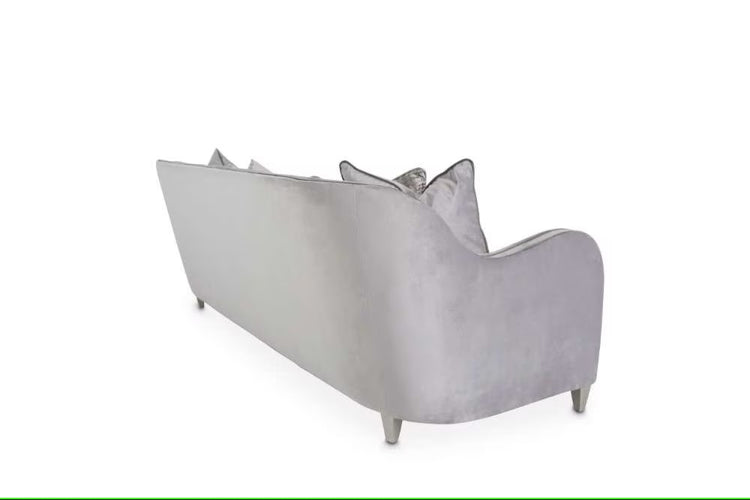 AICO Furniture Roxbury Park Sofa in Slate - Bargain Furniture (Detroit, MI)