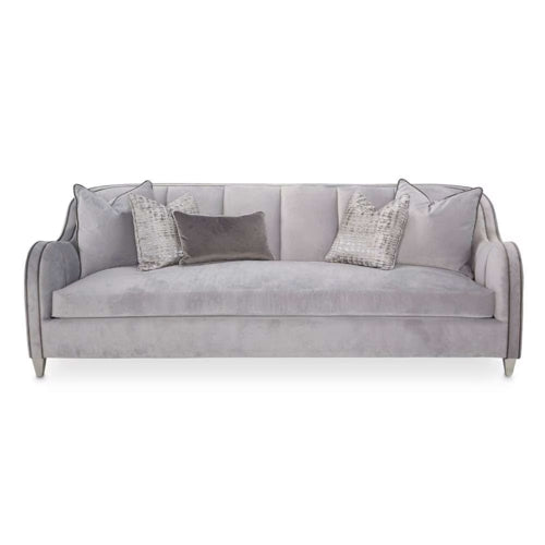 AICO Furniture Roxbury Park Sofa in Slate - Bargain Furniture (Detroit, MI)