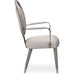 AICO Eclipse Arm Chair (Set of 2) in Moonlight - Bargain Furniture (Detroit, MI)
