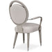 AICO Eclipse Arm Chair (Set of 2) in Moonlight - Bargain Furniture (Detroit, MI)