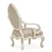 AICO Lavelle Oval Back Wood Chair Mystic in Classic Pearl - Bargain Furniture (Detroit, MI)