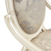 AICO Lavelle Oval Back Wood Chair Mystic in Classic Pearl - Bargain Furniture (Detroit, MI)