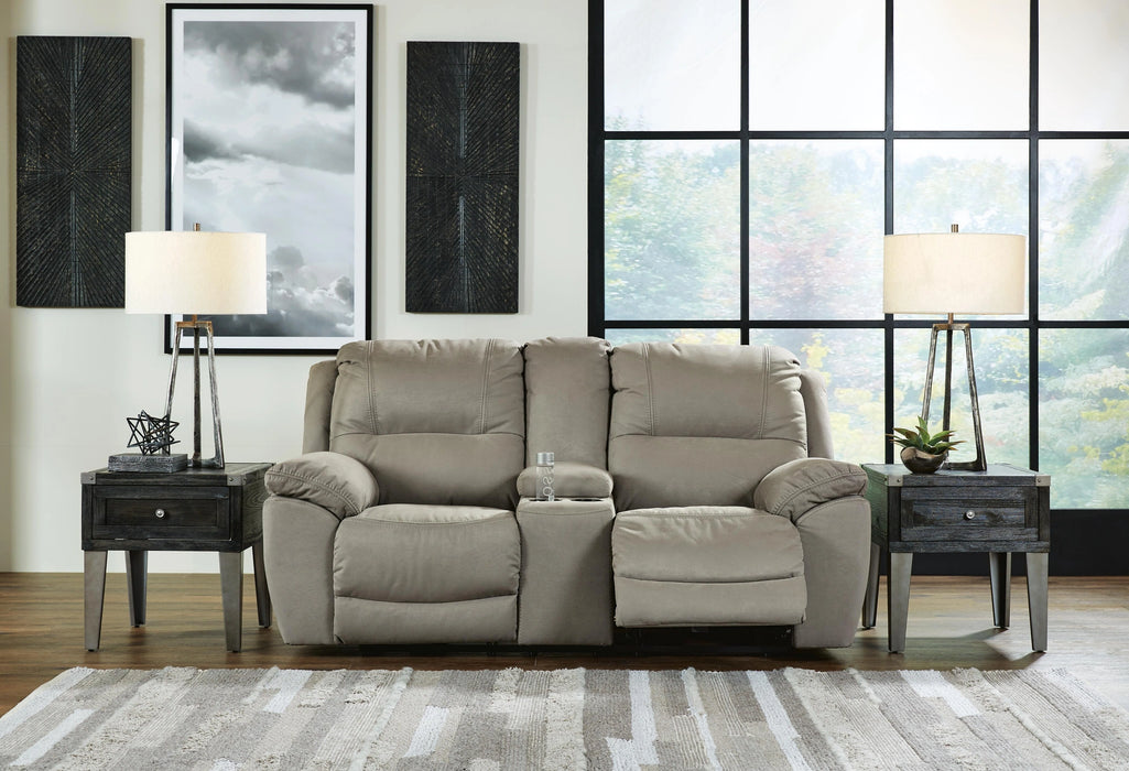 Next-Gen Gaucho Reclining Loveseat with Console