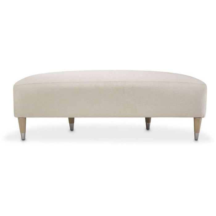 AICO Eclipse Bed Bench in Moonlight - Bargain Furniture (Detroit, MI)