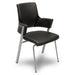AICO Furniture Queue Guest Chair (Set of 2) with Plastic Back & Vinyl image