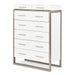 AICO Marquee Chest in Cloud White - Bargain Furniture (Detroit, MI)