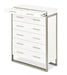 AICO Marquee Chest in Cloud White - Bargain Furniture (Detroit, MI)