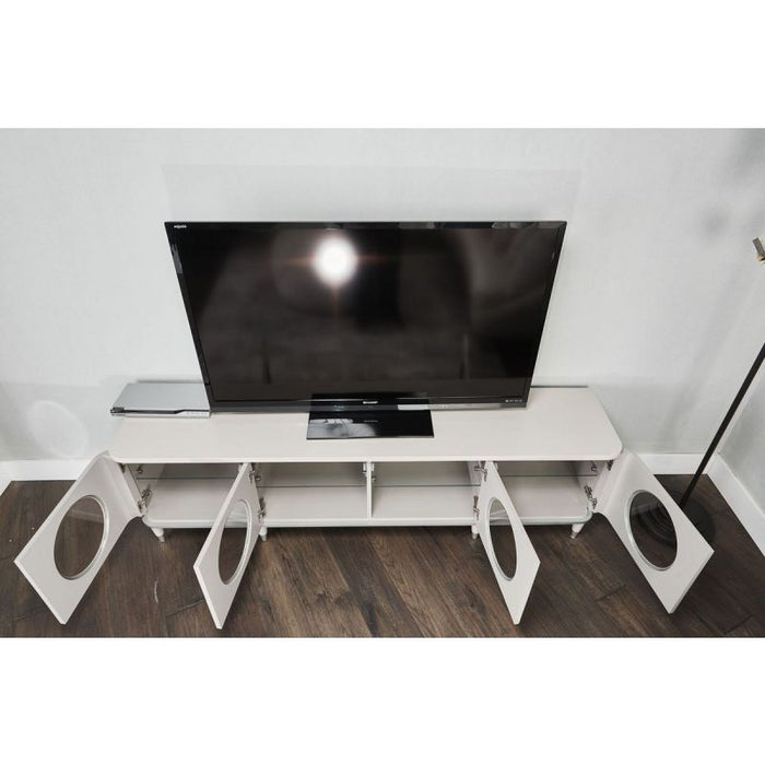 AICO Eclipse TV Console in Moonlight - Bargain Furniture (Detroit, MI)