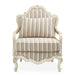 AICO Lavelle Bergere Wood Chair Birch in Classic Pearl - Bargain Furniture (Detroit, MI)