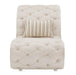 AICO Chamberi Chaise in Ivory Classic Pearl - Bargain Furniture (Detroit, MI)