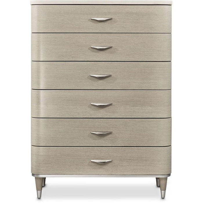 AICO Eclipse Drawer Chest in Moonlight - Bargain Furniture (Detroit, MI)