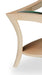 AICO Malibu Crest Cocktail Table w/Glass in Chardonnay - Bargain Furniture (Detroit, MI)