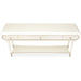 AICO La Rachelle Console Table in Medium Champagne - Bargain Furniture (Detroit, MI)