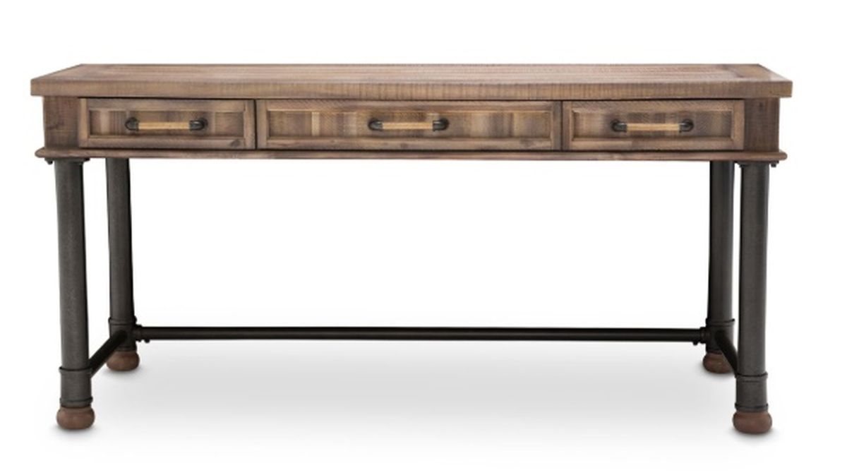 Aico Crossings Writing Desk in Reclaimed Barn - Bargain Furniture (Detroit, MI)